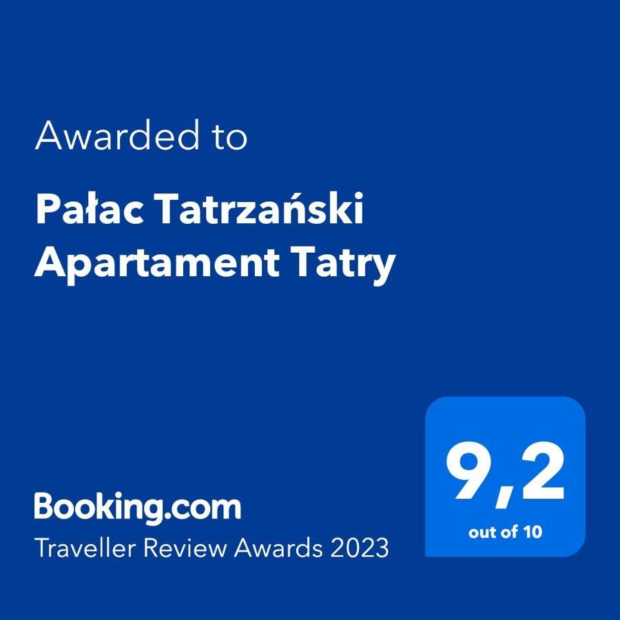 Palac Tatrzanski Apartament Tatry Bukowina Tatrzańska Extérieur photo
